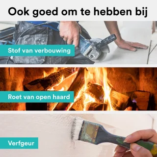 Rolfstone Air Balance Luchtreiniger met HEPA 13 en koolstoffilter