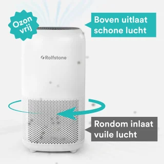 Rolfstone Air Balance XL Luchtreiniger met HEPA 13 filter