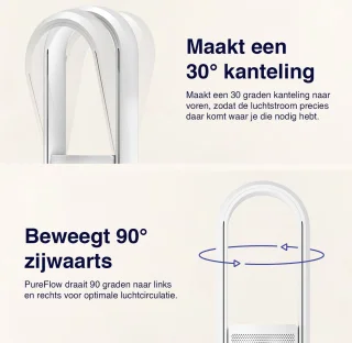 Samako 3-in-1 Luchtreiniger Ventilator Verwarming 2000W