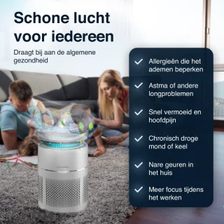 Samako Airflow Pro Luchtreiniger Hepa 13 Pro Filter
