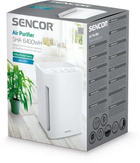 Wat vinden we goed aan de Sencor SHA 6400WH luchtreiniger