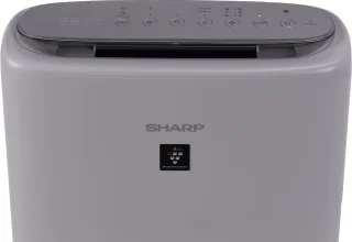 Sharp KIN42EUL Luchtreiniger en Bevochtiger Lichtgrijs