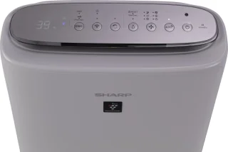 Sharp KIN42EUL Luchtreiniger en Bevochtiger Lichtgrijs