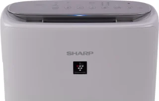 Sharp KIN52EUL Luchtreiniger en Bevochtiger Lichtgrijs