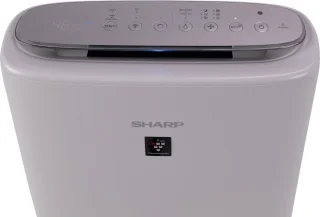 Sharp KIN52EUL Luchtreiniger en Bevochtiger Lichtgrijs