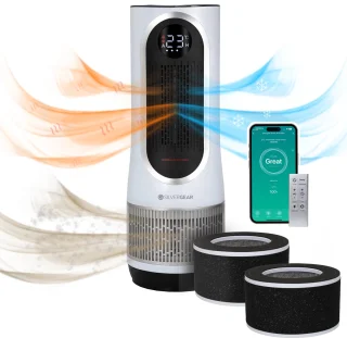 Silvergear Luchtreiniger Hot & Cold 3-1 met HEPA 13 Filters
