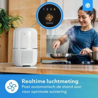 Silvergear Luchtreiniger Pro UV met HEPA 13 Filters