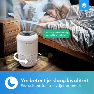 Silvergear Luchtreiniger Pro UV met HEPA 13 Filters