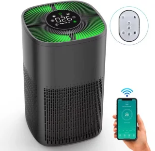 Smart Air Purifier DN-905 Luchtreiniger Zwart