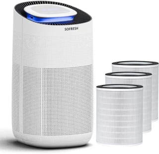 Sofresh Air Purifier 80 m² met 3x HEPA-filter