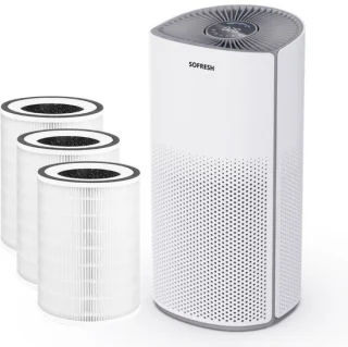 Sofresh luchtreiniger 30 m² met app en 3 HEPA-filters
