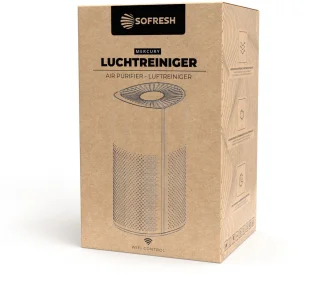 Sofresh luchtreiniger met app 30 m² 6-in-1 filtersysteem