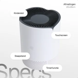 Sophie's Planet Luchtreiniger 30 m²