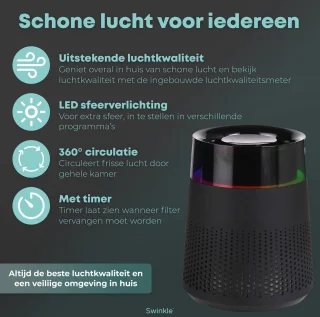 Swinkle Aurora Luchtreiniger