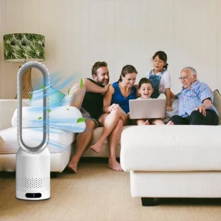 Tower Fan Bladeless 20" Tower Fan Met Afstandsbediening