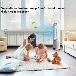 Tower Fan Bladeless 20" Tower Fan Met Afstandsbediening