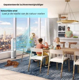 Tower Fan Bladeless 20" Tower Fan Met Afstandsbediening