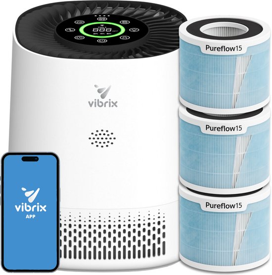 Vibrix PureFlow15 Luchtreiniger 15 m² review