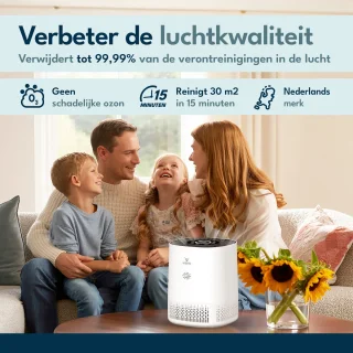 Vibrix PureFlow15 Pro Luchtreiniger 2-pack