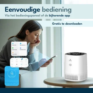 Vibrix PureFlow15 Pro Luchtreiniger 2-pack