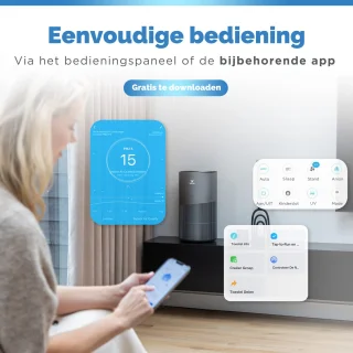 Vibrix PureFlow70 Pro luchtreiniger