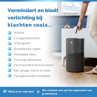 Vibrix PureFlow70 Pro luchtreiniger
