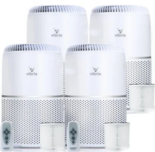 Vibrix Vortex20 Luchtreiniger 4-pack met Afstandsbediening