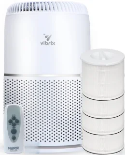 Vibrix Vortex20 luchtreiniger met 3 extra filters en afstandsbediening