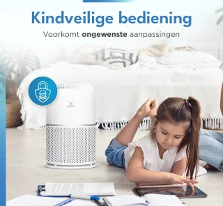 Vibrix Vortex20 luchtreiniger met afstandsbediening