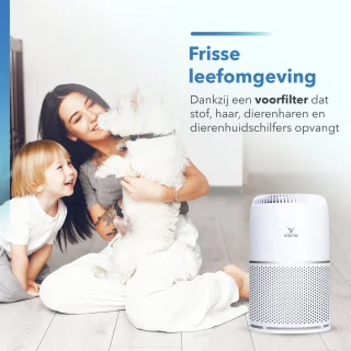 Vibrix Vortex20 luchtreiniger met afstandsbediening