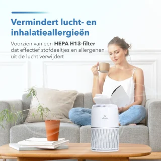 Vibrix Vortex20 luchtreiniger met afstandsbediening