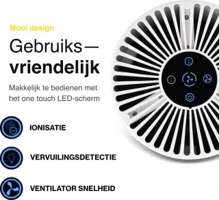Vivid Green Luchtreiniger Air Purifier Wit