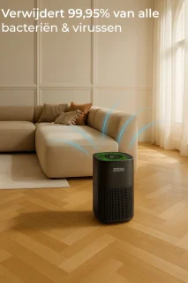 Zedar L600 Luchtreiniger met HEPA 13 en Koolstoffilter