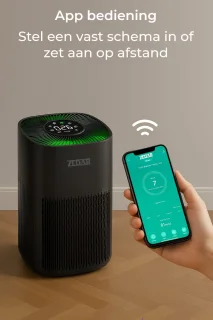 Zedar L600 Luchtreiniger met HEPA 13 en Koolstoffilter
