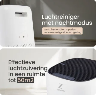 ZENVO AIR XL Luchtreiniger 50 m2