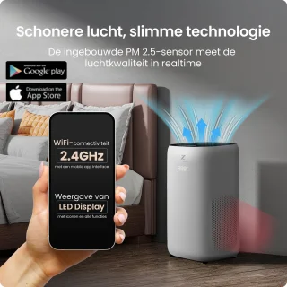 ZENVO AIR XL Luchtreiniger WiFi