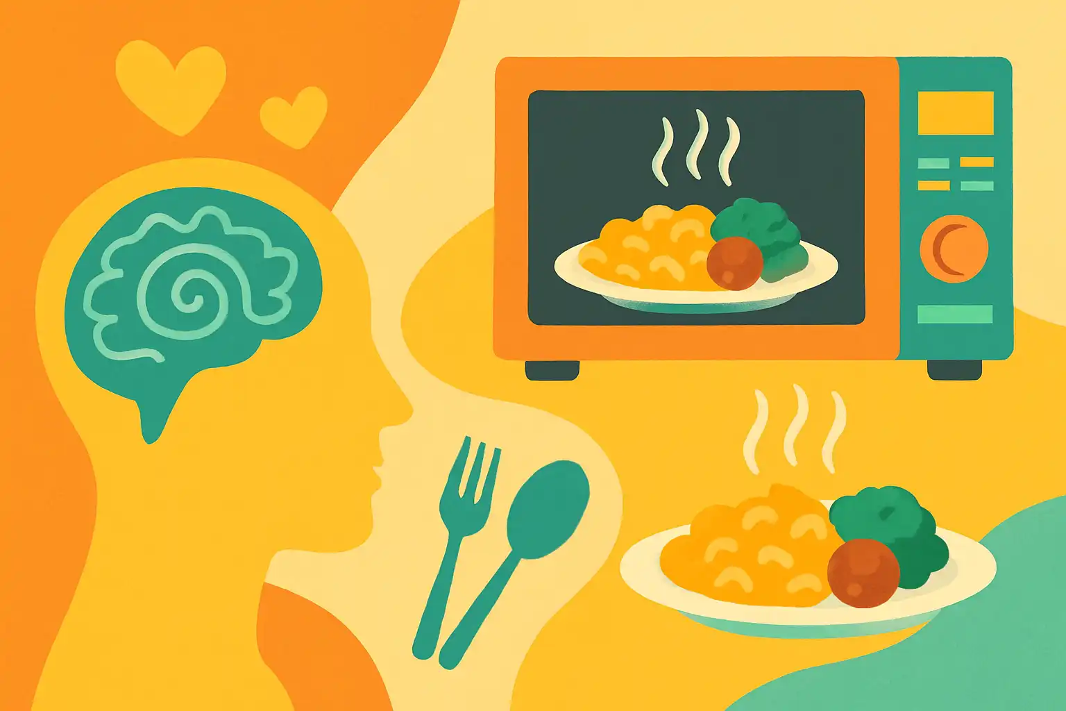 De psychologie van comfort food uit de magnetron: waarom snelle maaltijden ons blij maken en hoe je ze gezonder maakt