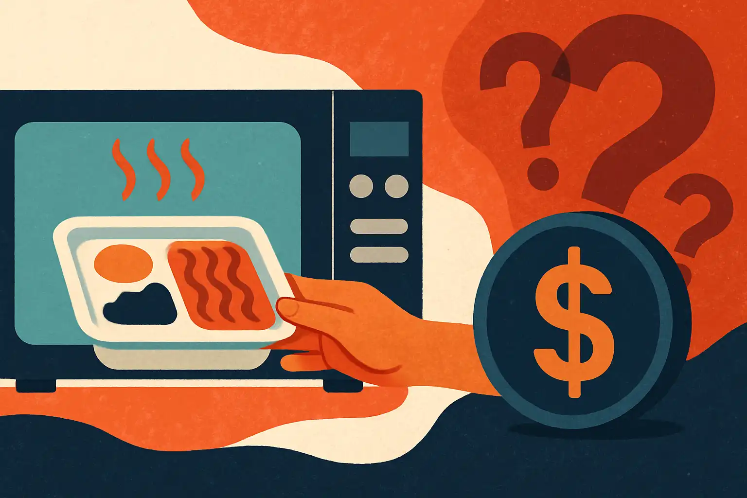 De verborgen kosten van magnetronmaaltijden: wat je écht betaalt voor gemak