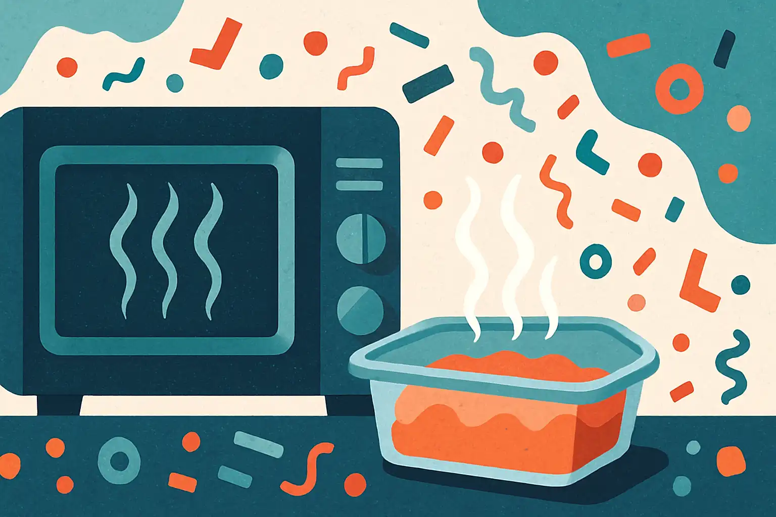 Magnetron en microplastics: wat je moet weten voordat je plastic in de magnetron zet