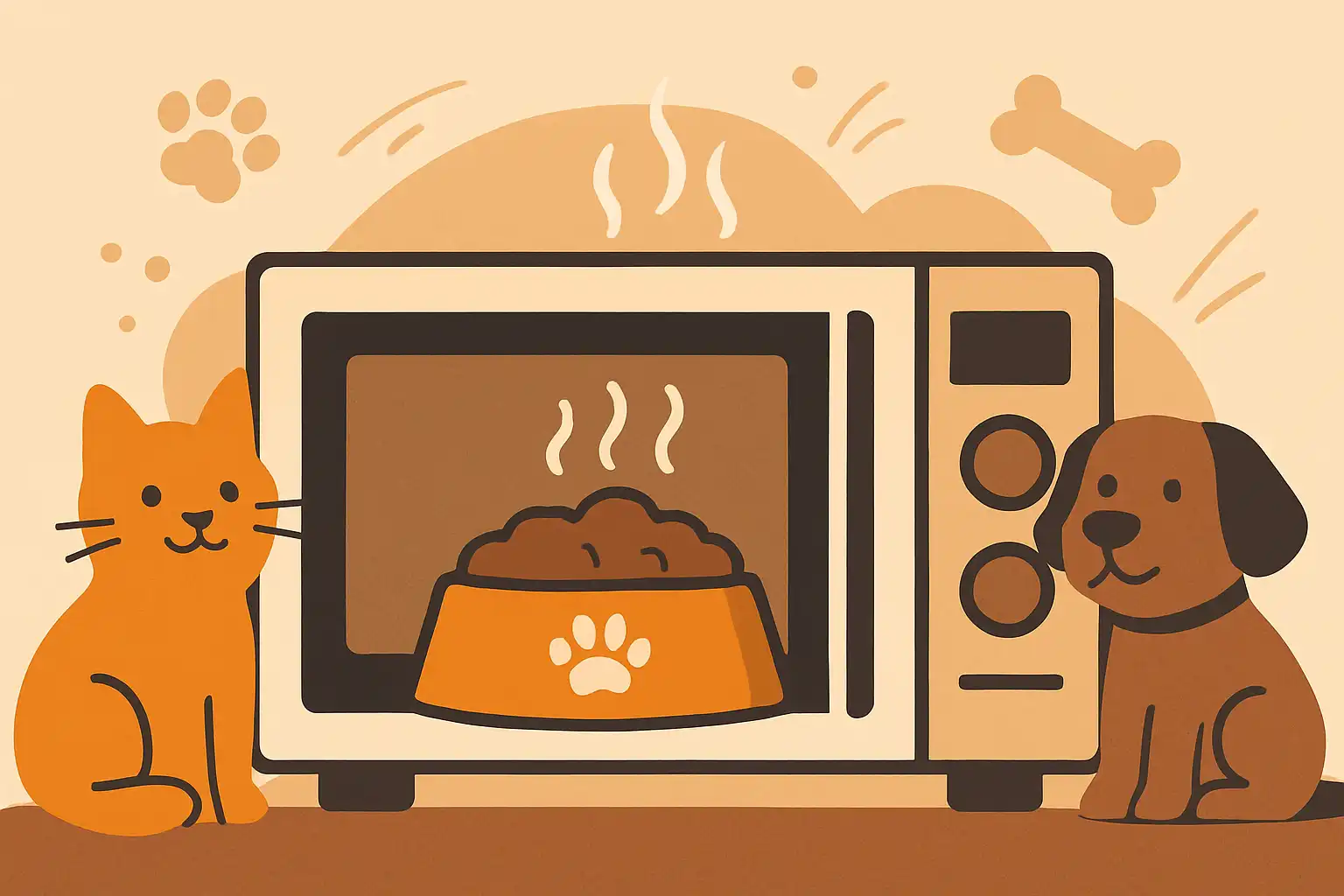 Magnetron voor huisdieren: veilige tips en snelle recepten voor katten- en hondenvoer