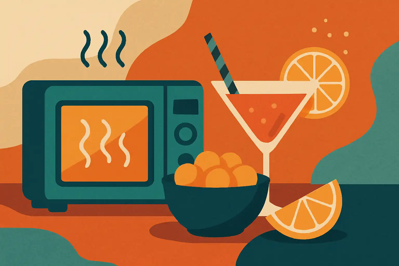 Magnetron voor je thuisbar: verrassende cocktails en bar-snacks in een paar minuten