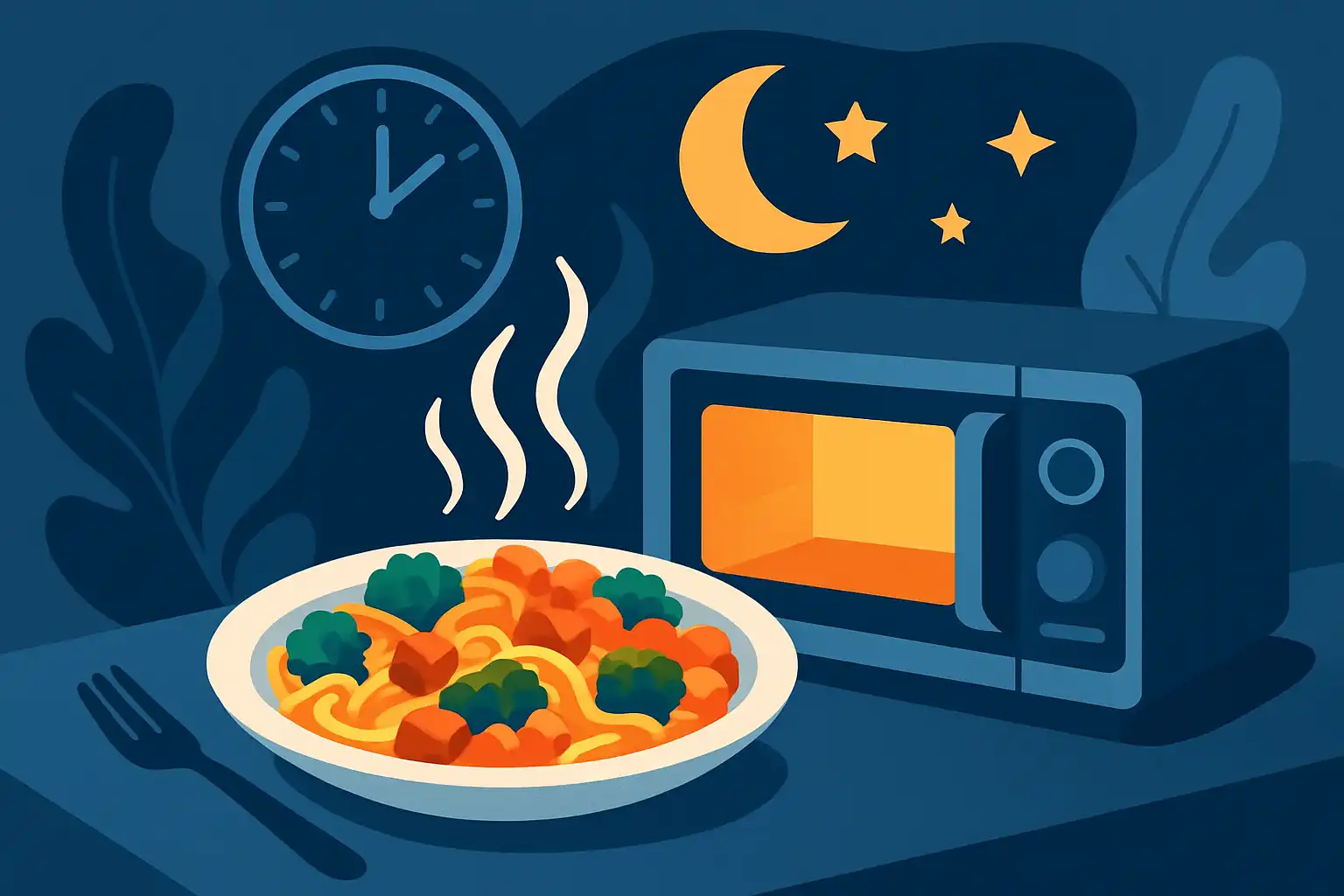 Magnetron voor nachtwerkers: snelle, voedzame maaltijden die je wakker houden zonder je slaap te verpesten