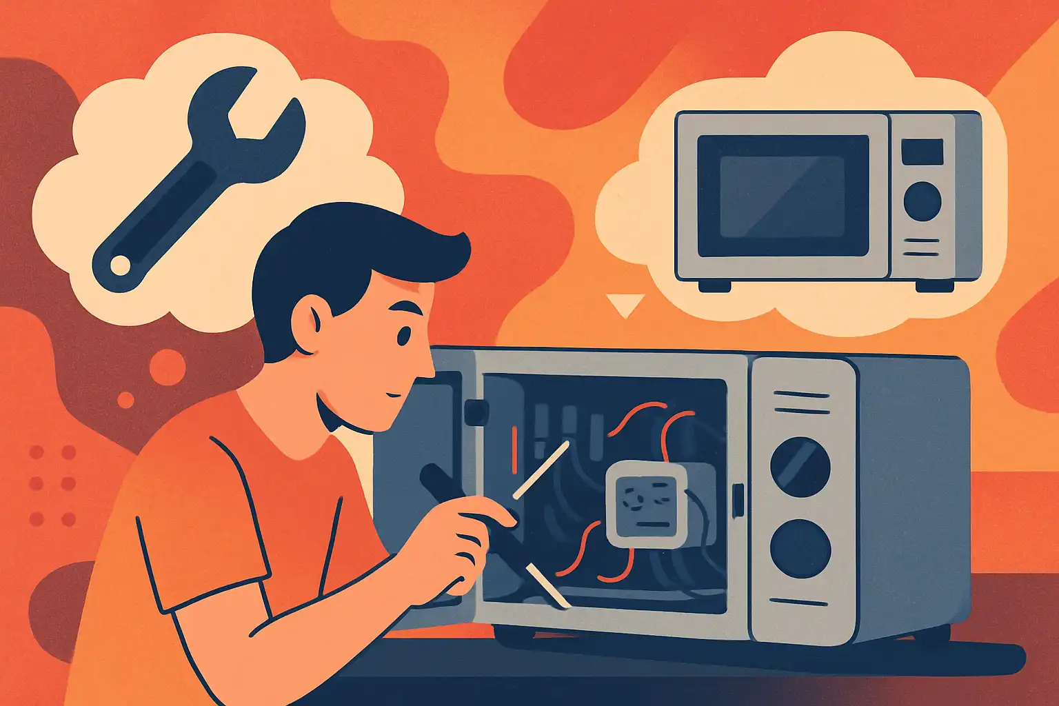 Repareren of vervangen: zo beslis je bij een kapotte magnetron