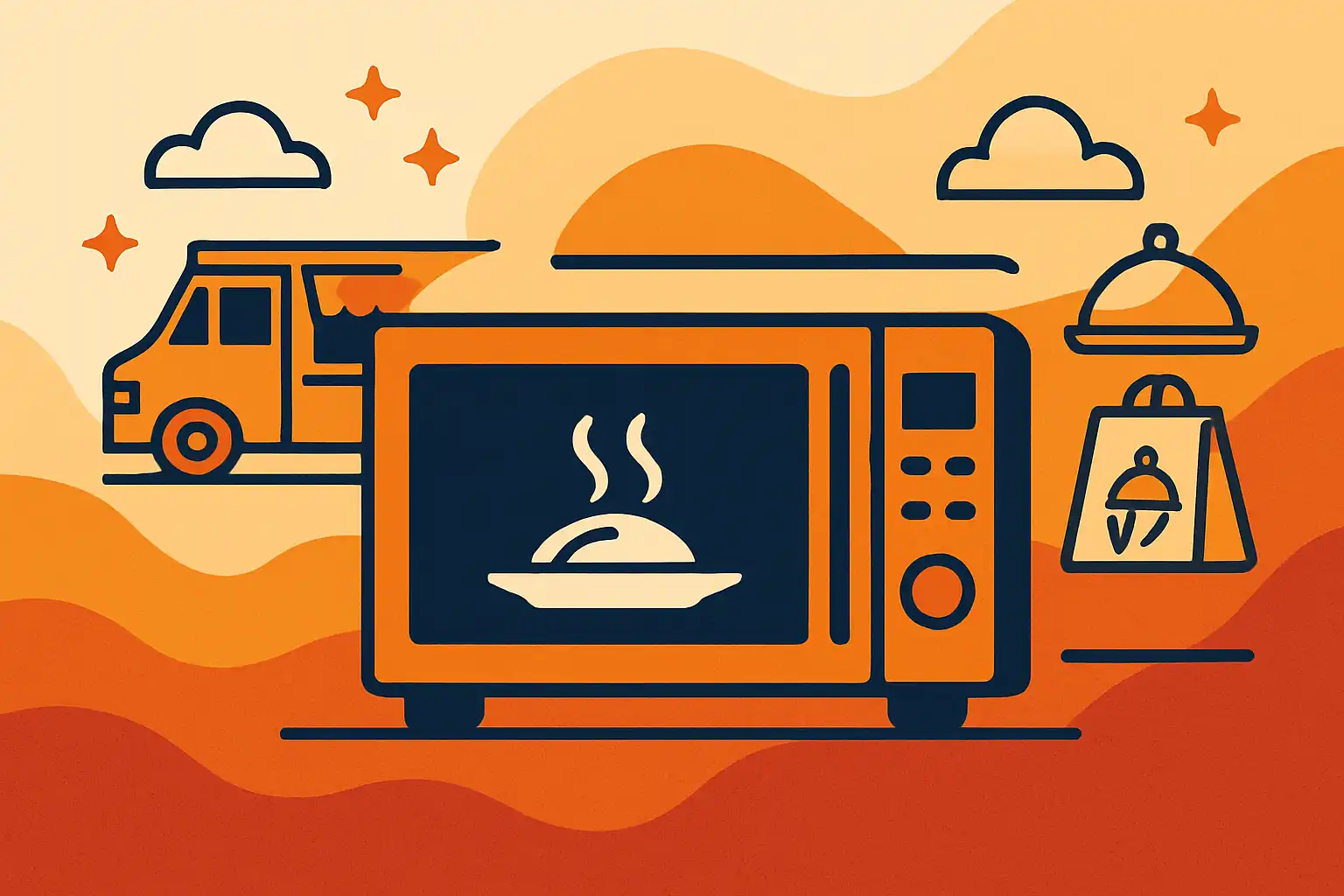 Waarom magnetrons het geheime wapen van foodtrucks en bezorgkeukens zijn