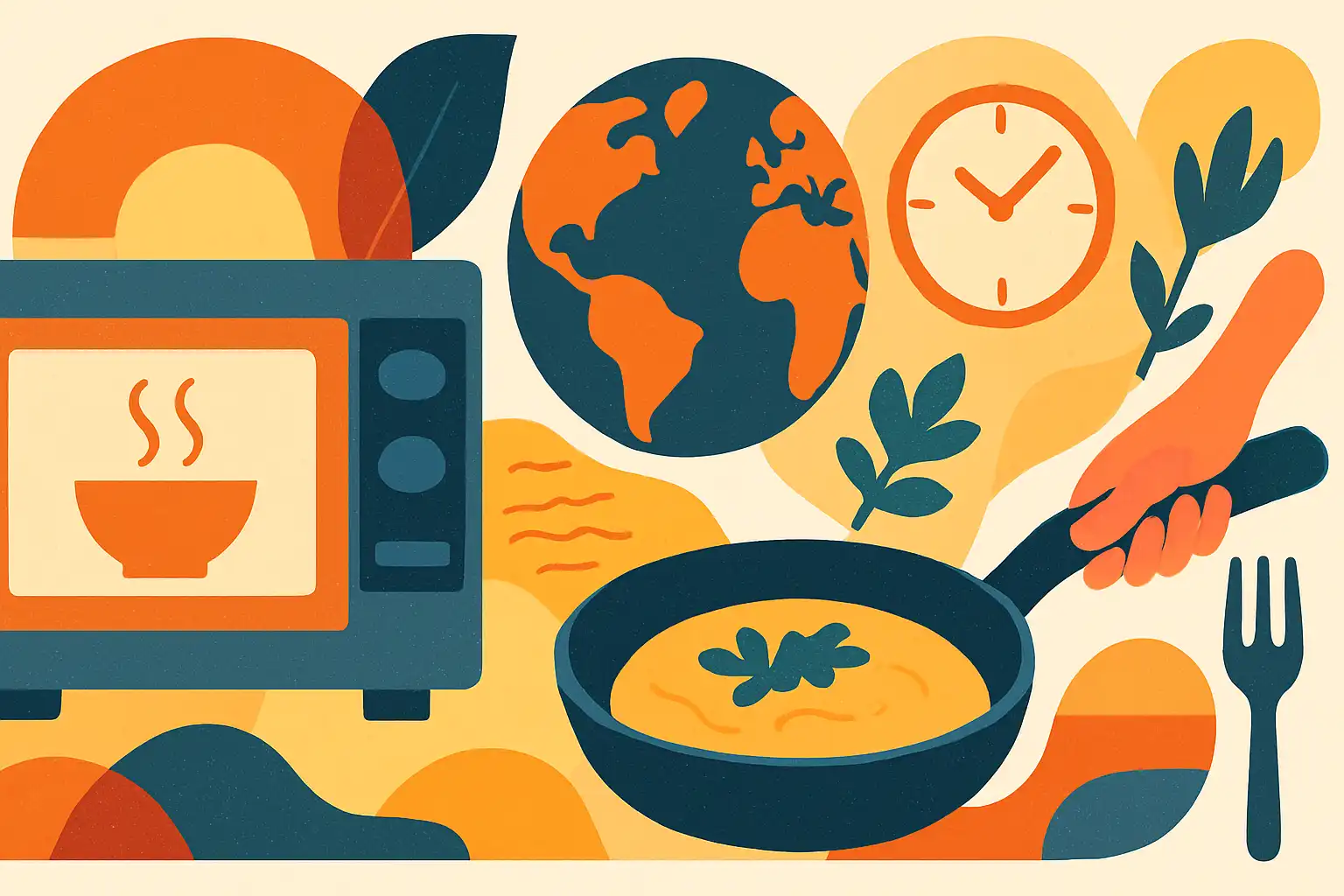 Wat je magnetron kan leren van keukens wereldwijd: verrassende gewoonten en snelle recepten