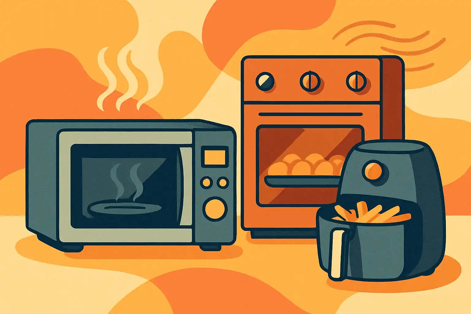 Zo combineer je magnetron, oven en airfryer voor perfectie in de snelkeuken