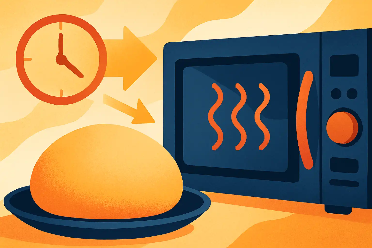 Zo laat je deeg sneller rijzen met je magnetron (zonder de smaak te verpesten)