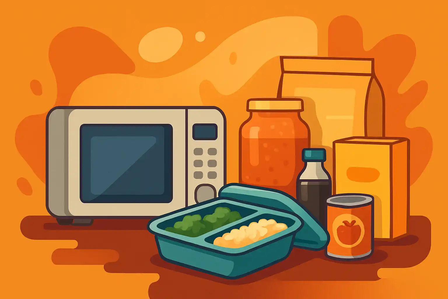 Zo richt je een magnetron-proof voorraadkast in voor altijd snelle en smaakvolle maaltijden