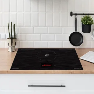 Inbouwoven - KAISER - EH 6341 - XXL Multi 37, multifunctionele - elektrische - stoomoven met stoomreiniging - 60 cm + KCT 9140 FI inductiekookplaat - 90 cm + AT 9342 – Afzuigkap 90 cm, TFT-display, 1100 m³/h