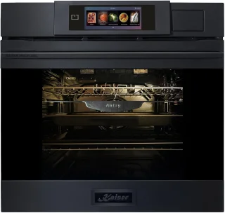 Inbouwoven - KAISER - EH 6341 - XXL Multi 37, multifunctionele - elektrische - stoomoven met stoomreiniging - 60 cm + KCT 9140 FI inductiekookplaat - 90 cm + AT 9342 – Afzuigkap 90 cm, TFT-display, 1100 m³/h